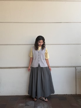 Misakiさん(レディース・156cm)の夏コーディネート