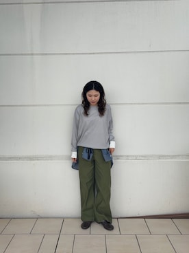 Misakiさん(レディース・156cm)の秋コーディネート