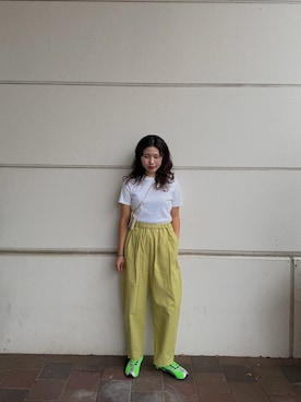 「かぐれ（カグレ）のアイテム」を使った、Misakiさん（レディース・156cm）の夏コーディネート