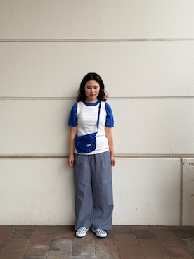 Misakiさん(レディース・156cm)の夏コーディネート