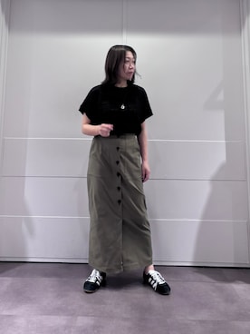 「INDIVI（インディヴィ）の◆ウォッシャブルクロスジャケット（Tailored jacket、ホワイト系）」を使った、world20059574さん（レディース）の春コーディネート