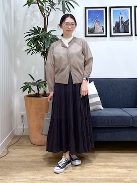 canaさん(レディース・160cm)の春コーディネート