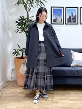 canaさん（レディース・160cm）の春コーディネート