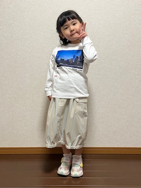 canaさん(キッズ・108cm)の冬コーディネート