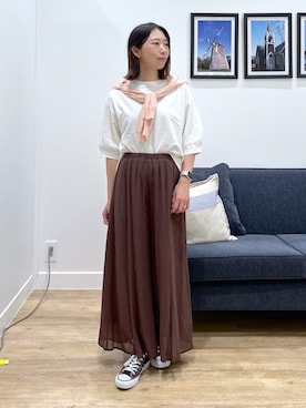 吉村佳菜子さん（レディース・160cm）の夏コーディネート