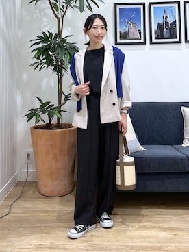 canaさん(レディース・160cm)の春コーディネート