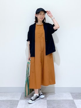 吉村佳菜子さん(レディース・160cm)の夏コーディネート