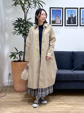 吉村佳菜子さん（レディース・160cm）の春コーディネート