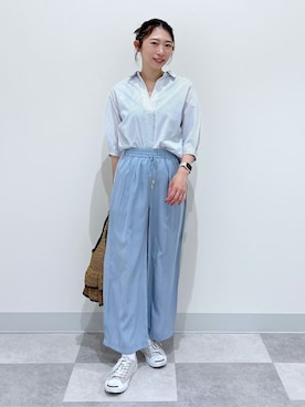 吉村佳菜子さん(レディース・159cm)の春コーディネート