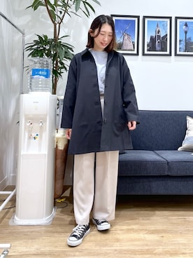 吉村佳菜子さん（レディース・160cm）の春コーディネート