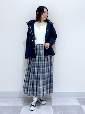 吉村佳菜子さん(レディース・160cm)の冬コーディネート