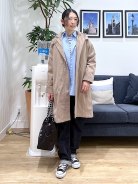 吉村佳菜子さん(レディース・160cm)の冬コーディネート