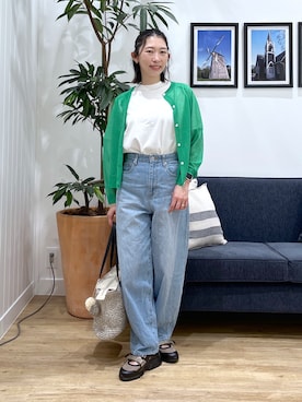 canaさん(レディース・160cm)の春コーディネート