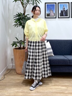 canaさん(レディース・160cm)の春コーディネート