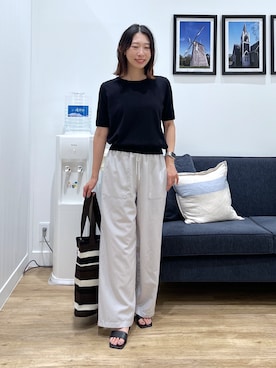 吉村佳菜子さん(レディース・160cm)の夏コーディネート