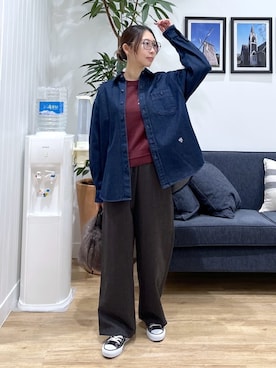 canaさん（レディース・159cm）の秋コーディネート