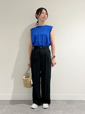 canaさん（レディース・159cm）の夏コーディネート