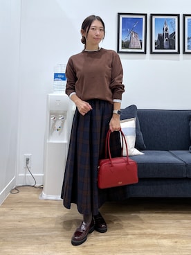 canaさん（レディース・160cm）の秋コーディネート