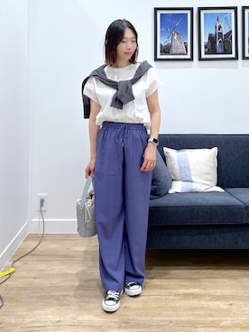 吉村佳菜子さん（レディース・160cm）の春コーディネート