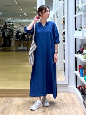 吉村佳菜子さん（レディース・159cm）の夏コーディネート
