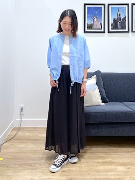 吉村佳菜子さん（レディース・160cm）の夏コーディネート