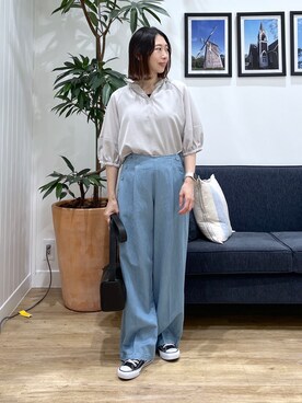 canaさん（レディース・160cm）の春コーディネート