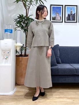 吉村佳菜子さん(レディース・160cm)の冬コーディネート