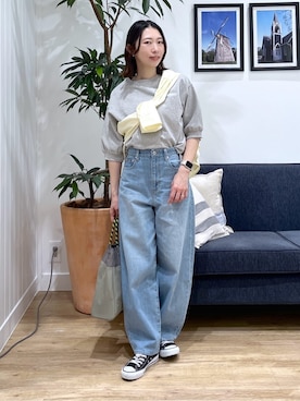 canaさん(レディース・160cm)の春コーディネート