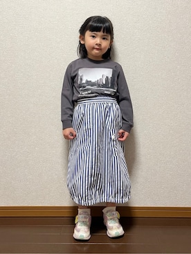 canaさん(キッズ・108cm)の冬コーディネート