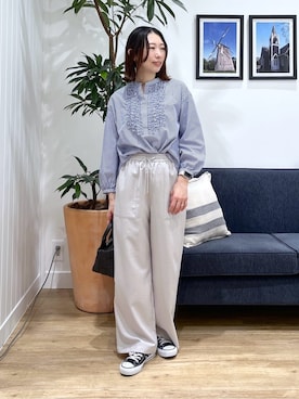 canaさん(レディース・160cm)の春コーディネート