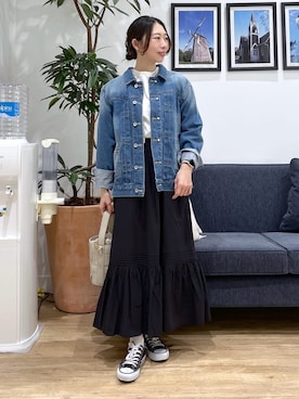 吉村佳菜子さん（レディース・160cm）の冬コーディネート