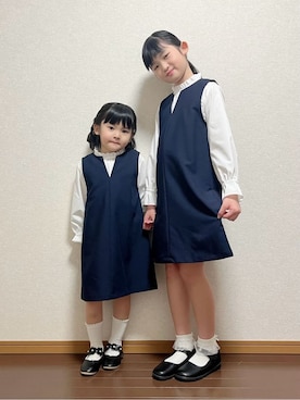 吉村佳菜子さん(キッズ・100cm)の冬コーディネート