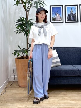 canaさん(レディース・160cm)の春コーディネート