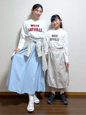 吉村佳菜子さん(キッズ・133cm)の春コーディネート