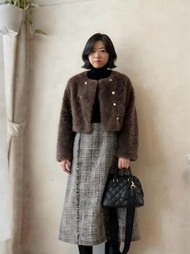 「アイテム（その他アウター）」を使った、replicatorsさん（レディース・153cm・30代）の秋コーディネート