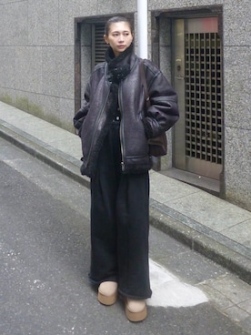 meiさん（レディース・161cm）の冬コーディネート