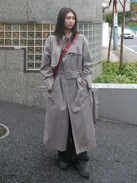 「GANNI（ガニー）のアイテム」を使った、meiさん（レディース・161cm）の春コーディネート