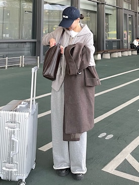 「FILLIN（フィルイン）のアイテム」を使った、meiさん（レディース・161cm）の冬コーディネート