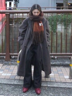 「SINSS（シンス）のアイテム」を使った、meiさん（レディース・161cm）の冬コーディネート