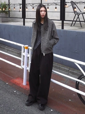 「FILLIN（フィルイン）のアイテム」を使った、meiさん（レディース・161cm）の冬コーディネート