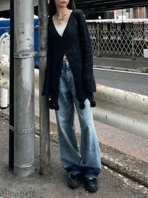 ENOF（イナフ）の「expandable denim pants（デニムパンツ）」 - WEAR