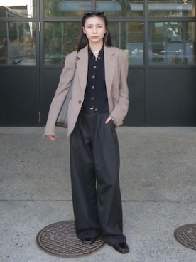 meiさん（レディース・161cm）の春コーディネート