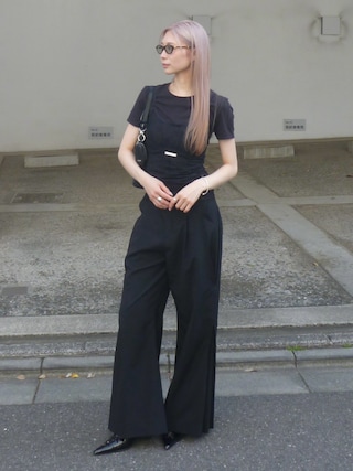 「PRANK PROJECT(プランクプロジェクト)のカップインレースキャミ / Cup-in Lace Camisole(キャミソール)」を使った、meiさん(レディース・161cm)の春コーディネート