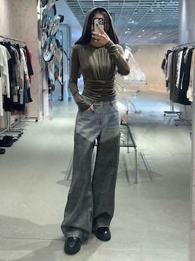 「FILLIN（フィルイン）のアイテム」を使った、meiさん（レディース・161cm）の冬コーディネート