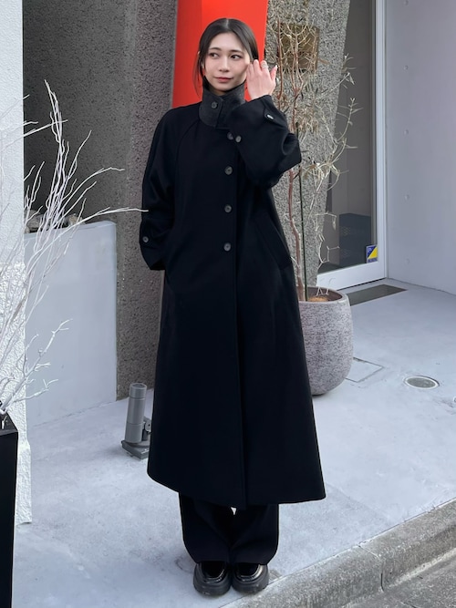 セール】【STUDIOUS/ステュディオス】Stand Collar Wool Coat/スタンド セール】【STUDIOUS/ステュディオス】Stand Collar Wool Coat/スタンド