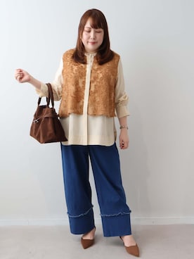 「ブラウスコーデ」｜Hi! ONLINE STOREさん（レディース・160cm）の秋コーディネート