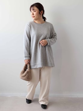 「アイテム（チュニック）」を使った、Hi! ONLINE STOREさん（レディース・160cm）の冬コーディネート