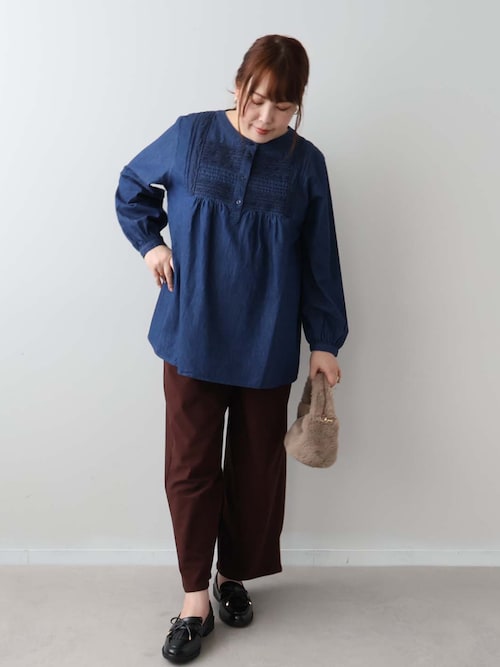 L～5L 大きいサイズ】ストレッチスマートワイドパンツ（その他パンツ