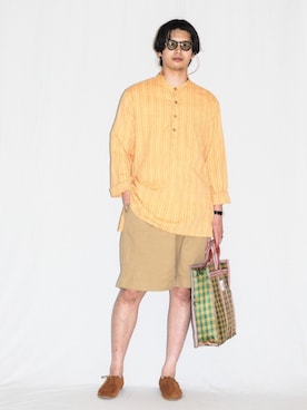 「グルカショーツ」｜Kaiさん（メンズ・182cm・20代）の夏コーディネート