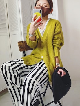 「amini（アミニ）のアイテム」を使った、mayumiさん（レディース・156cm）の秋コーディネート